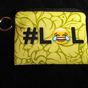 NEW - Coin purse or coin bag - Emoji